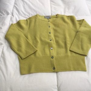 Mustard yellow cardigan